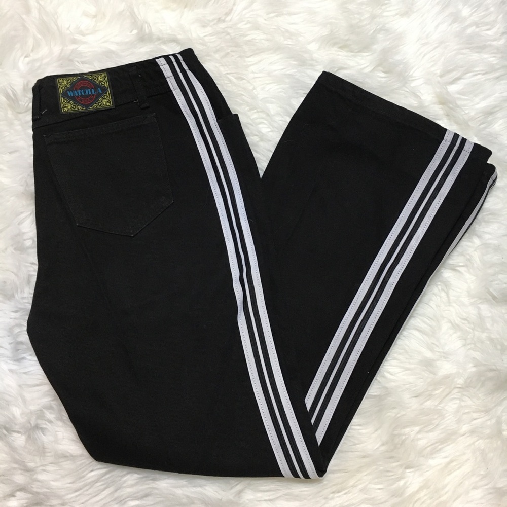 Watch LA Plus size 90s flared jeans